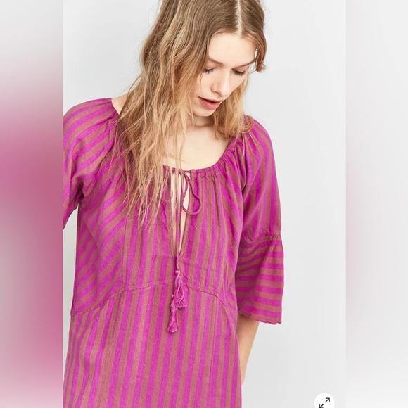 Free People Folk Town Mini Dress - Picture 4 of 13
